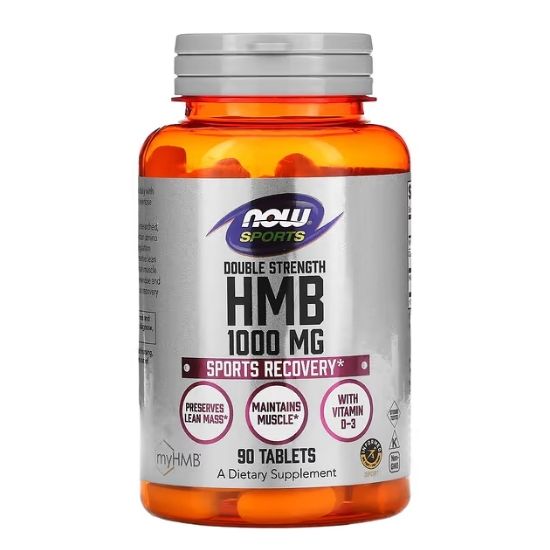 HMB, 1000mg, 90 tabs, NOW Foods - Vitax.ro