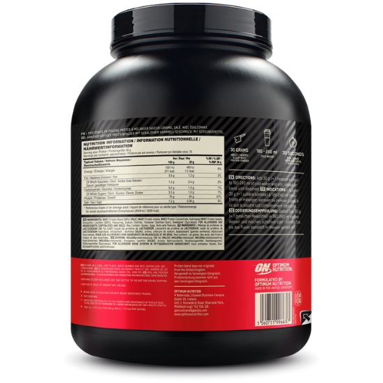 Gold Standard 100% Whey, Salted Caramel, 2270g, Optimum Nutrition - Vitax.ro