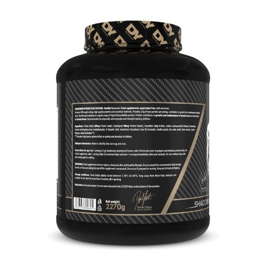 Shadowhey Hydrolysate, Vanilla, 2270g, Dorian Yates - Vitax.ro