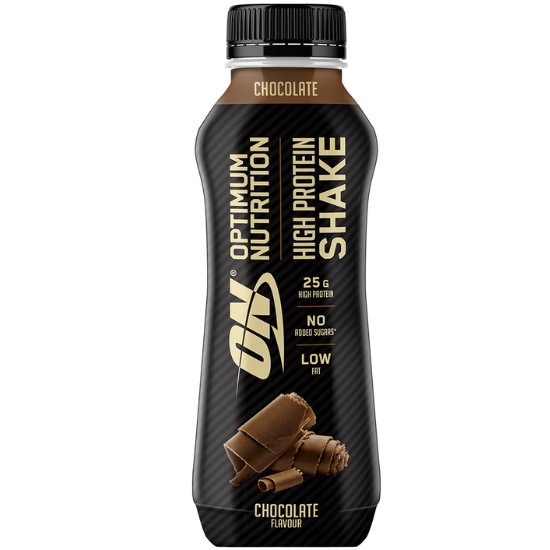 High Protein Shake, Chocolate, 12 x 330 ml, Optimum Nutrition - Vitax.ro