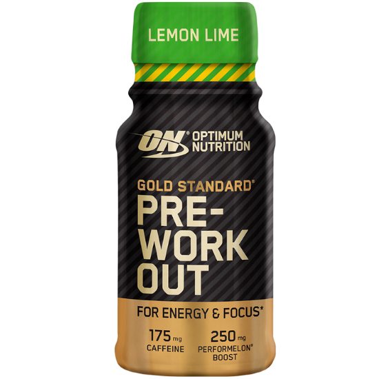 Gold Standard Pre-workout Shot, Lemon Lime, 12 x 60 ml, Optimum Nutrition - Vitax.ro