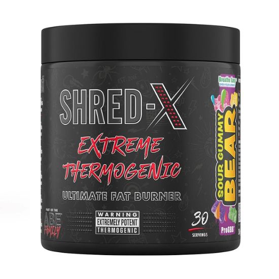 Shred-X Powder, Sour Gummy Bear, 300g, Applied Nutrition - Vitax.ro