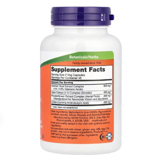 Sleep, 90 vcaps, NOW Foods - Vitax.ro