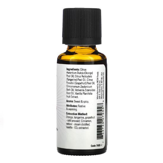 Essential Oil, Sugar Plum, 30 ml, NOW Foods - Vitax.ro