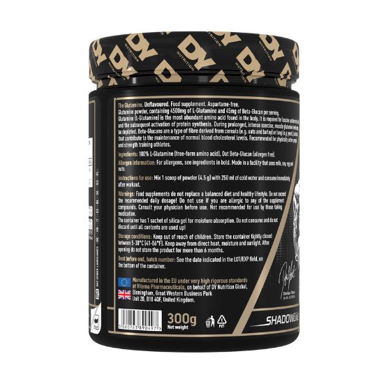 The Glutamine, Unflavoured, 300g, Dorian Yates - Vitax.ro