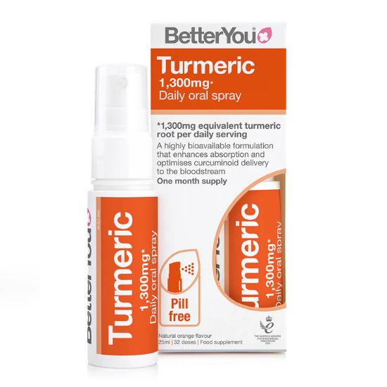 Turmeric Oral Spray, 25 ml, BetterYou - Vitax.ro