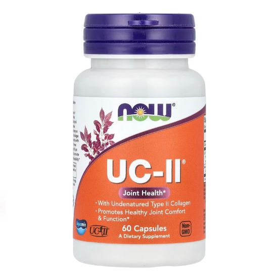 UC-II Undenatured Type II Collagen, 60 vcaps, NOW Foods - Vitax.ro
