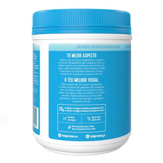 Collagen Peptides, Unflavoured, 567g, Vital Proteins - Vitax.ro