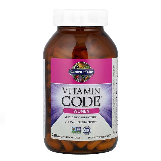 Vitamin Code Women, 240 vcaps, Garden of Life - Vitax.ro