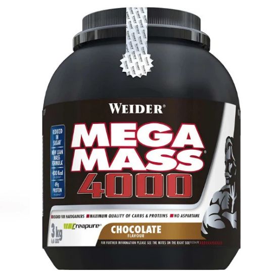Mega Mass 4000, Chocolate 3000g, Weider - Vitax.ro