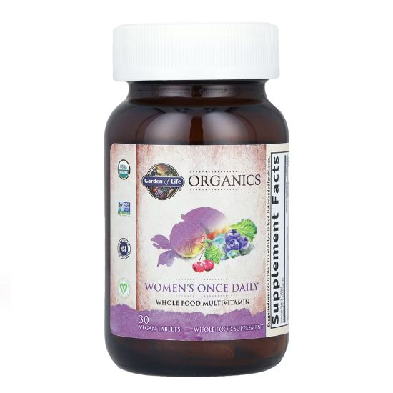 Mykind Organics Women's Once Daily, 30 vegan tabs, Garden of Life - Vitax.ro