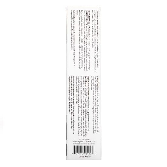 XyliWhite, Coconut Oil Toothpaste Gel, 181g, NOW Foods - Vitax.ro