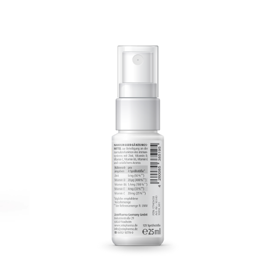 Zinc+ Spray, 5mg, Pineapple, 25 ml, Zein Pharma - Vitax.ro