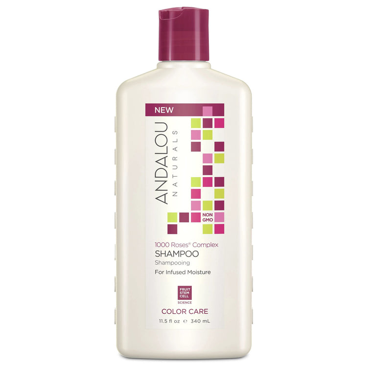 1000 Roses Complex Color Care Shampoo, Andalou Naturals, 340ml - Vitax.ro