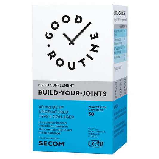 Build-Your-Joints, Good Routine, Flacon cu 30 Capsule Vegetale - Vitax.ro