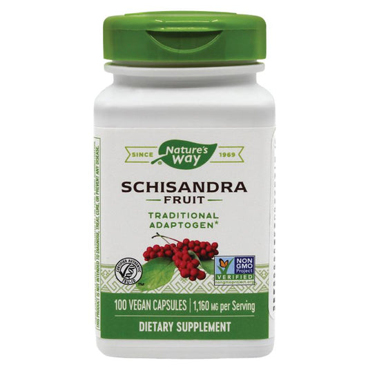 Schisandra 580mg, Nature'S Way, 100 Capsule Vegetale - Vitax.ro