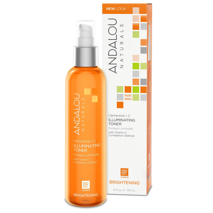Clementine + C Illuminating Toner, Andalou Naturals, 178ml - Vitax.ro