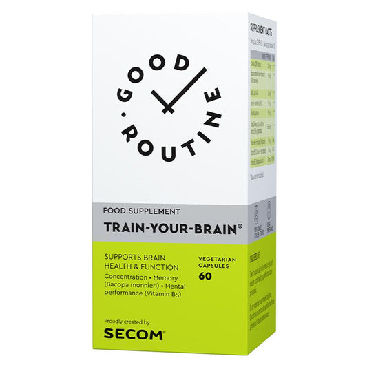 Train-Your-Brain, Good Routine, Flacon cu 60 Capsule Vegetale - Vitax.ro