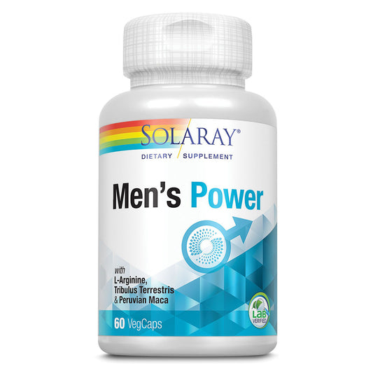 Men's Power, Solaray, Flacon cu 60 Capsule Vegetale - Vitax.ro