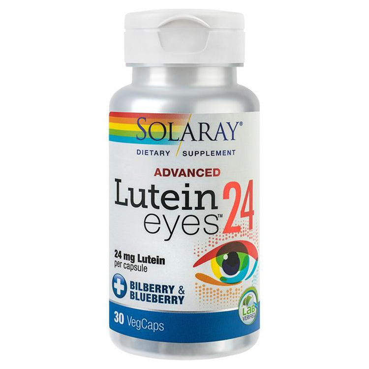 Lutein Eyes Advanced, Solaray, 30 Capsule Vegetale - Vitax.ro