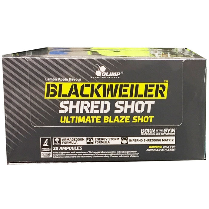 Blackweiler Shred Shot, Lemon Apple - 20 x 60 ml. - Vitax.ro