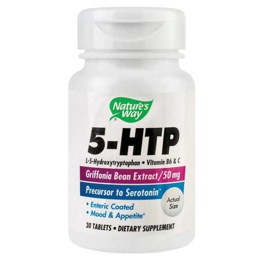 5-HTP, Nature'S Way, 30 Tablete Filmate Gastrorezistente - Vitax.ro