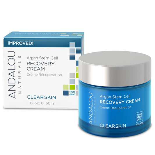 Argan Stem Cell Recovery Cream, Andalou Naturals, 50g - Vitax.ro