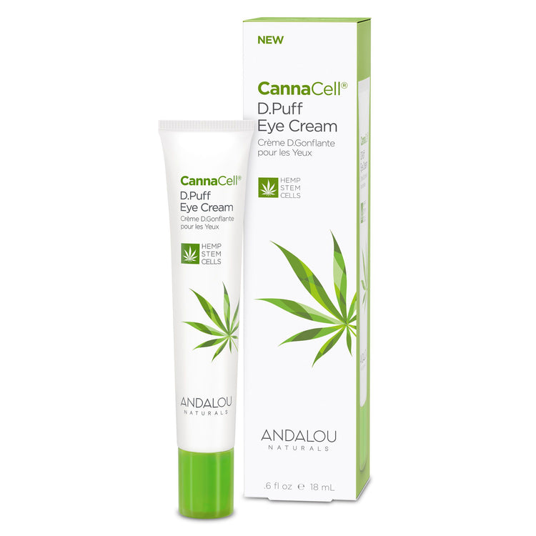 CannaCell D.Puff Eye Cream, Andalou Naturals, 18ml - Vitax.ro