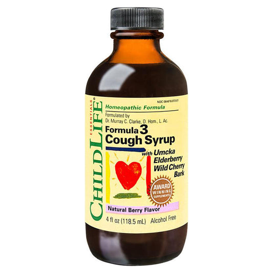 Cough Syrup, Childlife Essentials, Gust de Fructe, 118.50ml - Vitax.ro