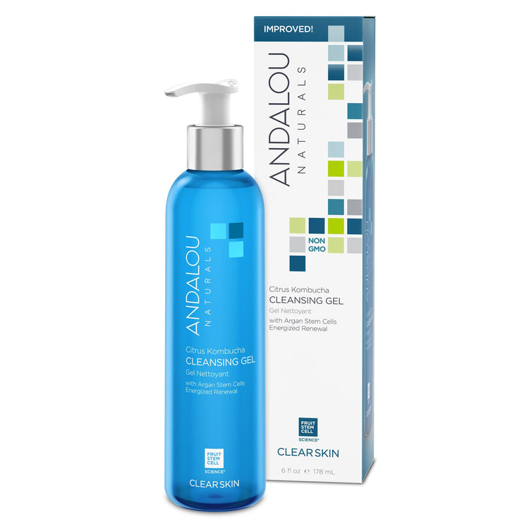 Citrus Kombucha Cleansing Gel, Andalou Naturals, 178ml - Vitax.ro