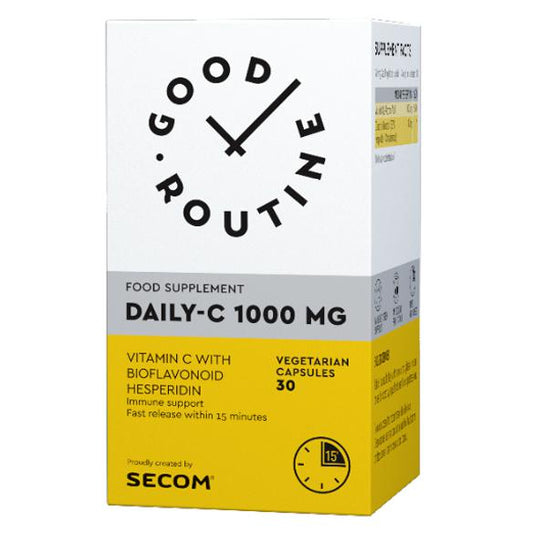 Daily-C 1000 Mg, Good Routine, 30 Capsule Vegetale - Vitax.ro