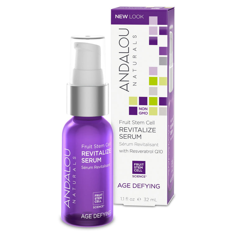 Fruit Stem Cell Revitalize Serum, Andalou Naturals, 32ml - Vitax.ro