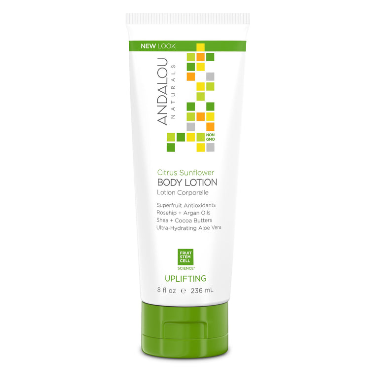 Citrus Sunflower Uplifting Body Lotion, Andalou Naturals, 236ml - Vitax.ro