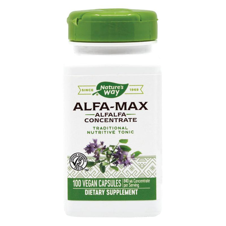 Alfa-Max, Nature'S Way, 100 Capsule Vegetale - Vitax.ro