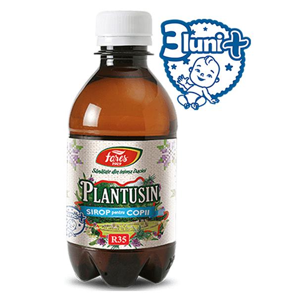Plantusin Pentru Copii R35, Fares, Sirop cu Fructoza 250ml - Vitax.ro
