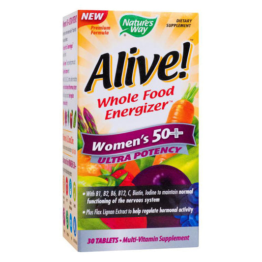 Alive Women’s 50+ Ultra, Nature'S Way, 30 Tablete Filmate - Vitax.ro