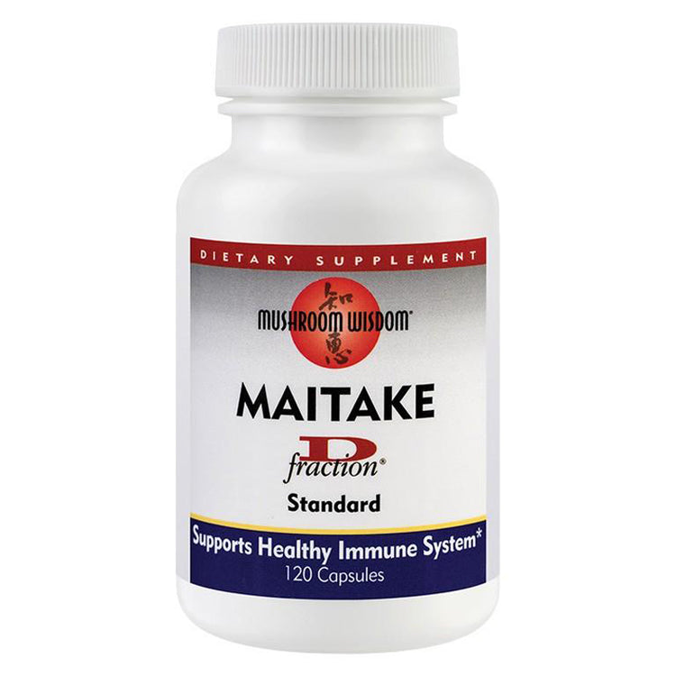 Maitake D-Fraction, Mushroom Wisdom, 120 Capsule - Vitax.ro