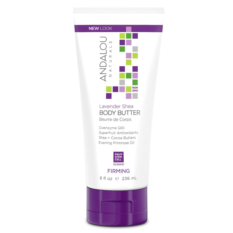 Lavender Shea Firming Body Butter, Andalou Naturals, 236ml - Vitax.ro