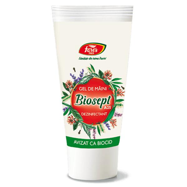 Biosept Gel de Maini A25, Fares, 50ml - Vitax.ro