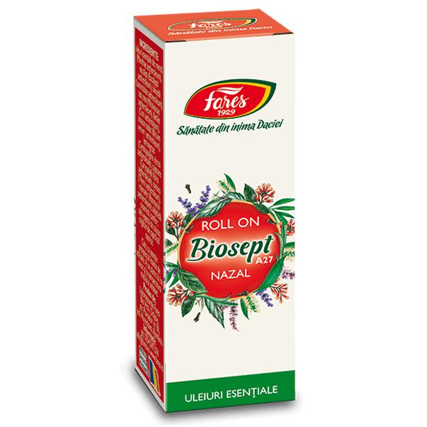 Biosept Nazal A27, Fares, Ulei 5ml - Vitax.ro