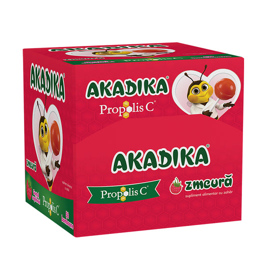 Acadele Akadika Propolis C Zmeura, Fiterman Pharma, 50 Acadele - Vitax.ro
