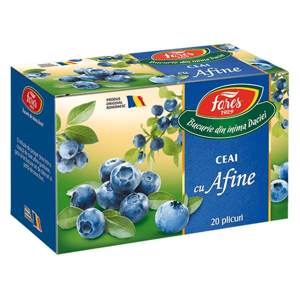 Ceai cu Afine, Fares, 20 Pliculete - Vitax.ro