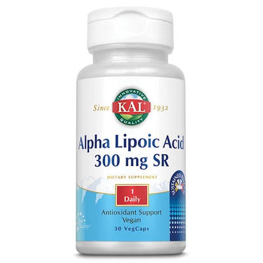Alpha Lipoic Acid 300mg SR, KAL, 30 Capsule Vegetale - Vitax.ro