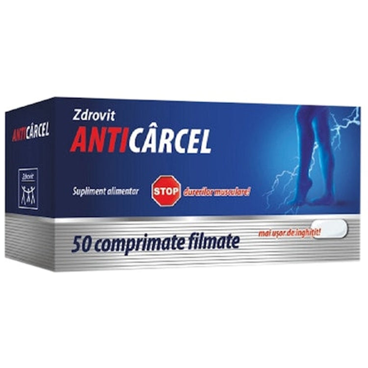 Anticarcel, Zdrovit, 50 Comprimate - Vitax.ro