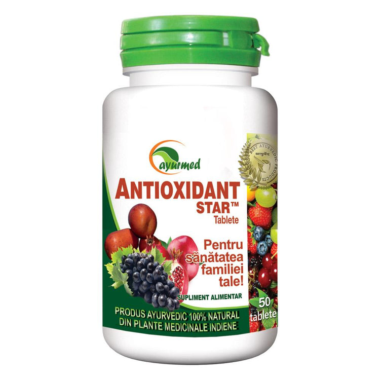 Antioxidant, Ayurmed, 50 Tablete - Vitax.ro