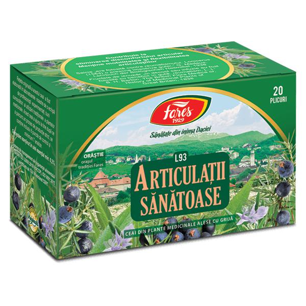 Articulatii Sanatoase L93, Fares, 20 Pliculete - Vitax.ro