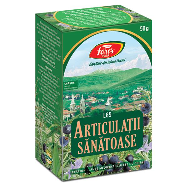 Articulatii Sanatoase L85, Fares, Ceai la Punga 50gr - Vitax.ro