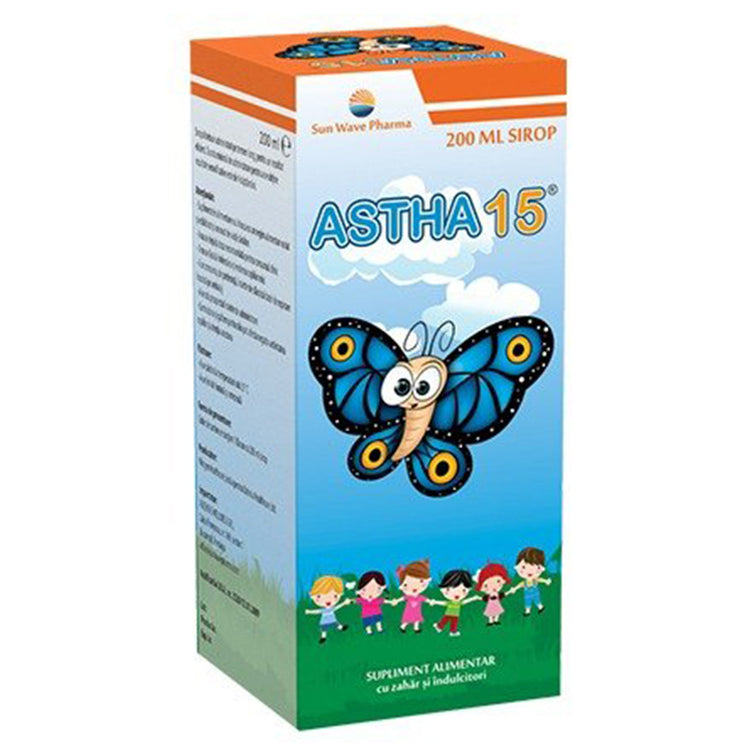 Astha-15 Sirop, Sun Wave Pharma, 200ml - Vitax.ro