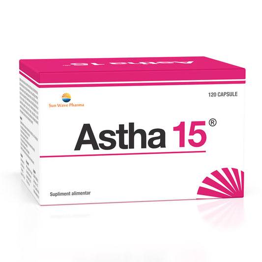 Astha-15, Sun Wave Pharma, 120 Capsule - Vitax.ro