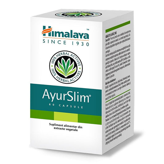 AyurSlim, Himalaya Herbal, 60 Capsule - Vitax.ro